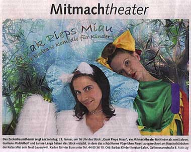 Berliner Abendblatt 17.01.2007